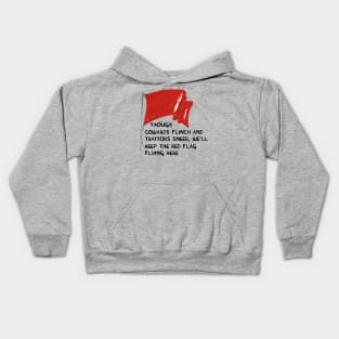 The Red Flag - Labour Party, Socialist Kids Hoodie